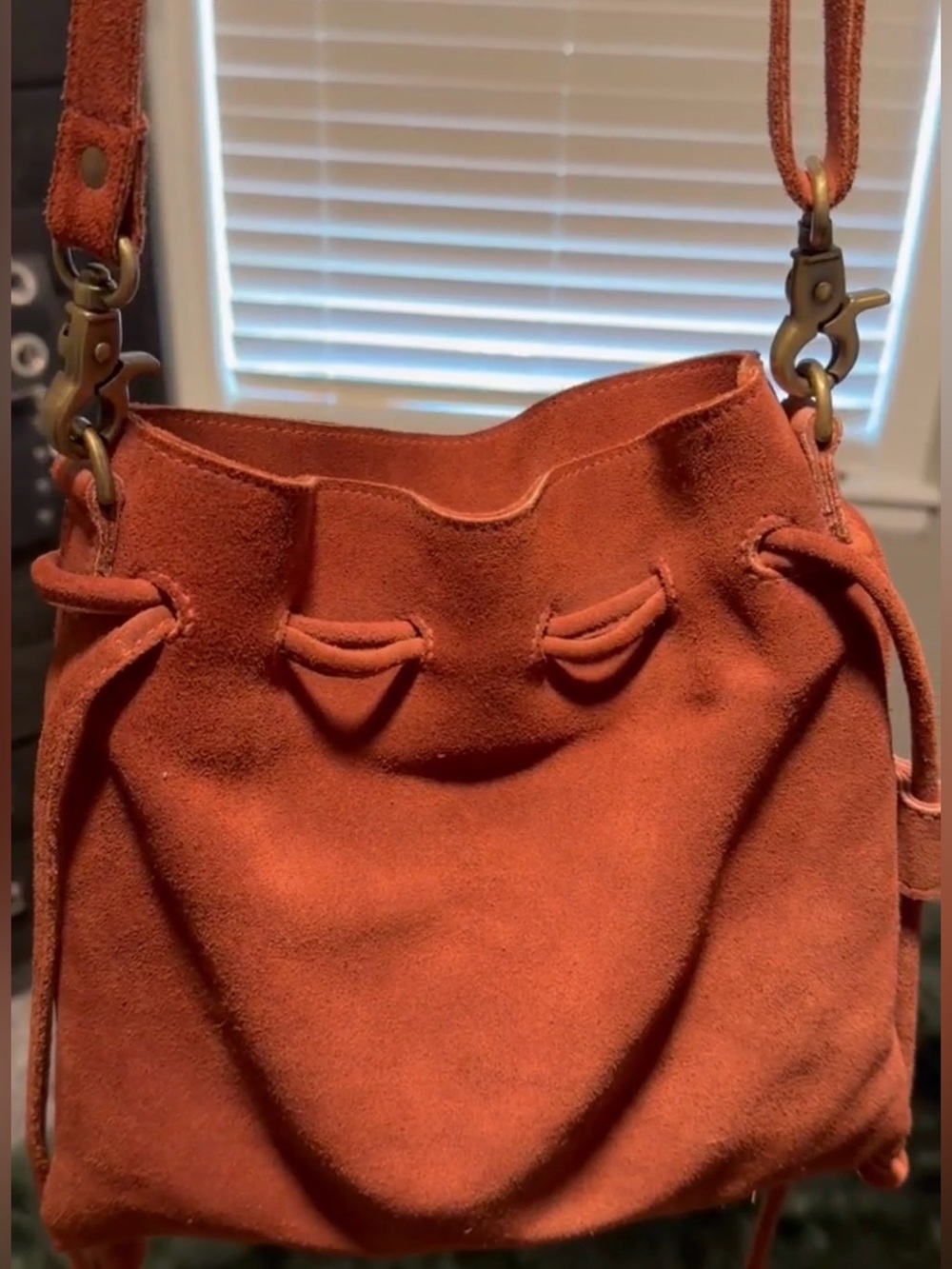 FREE PEOPLE SUEDE BAG